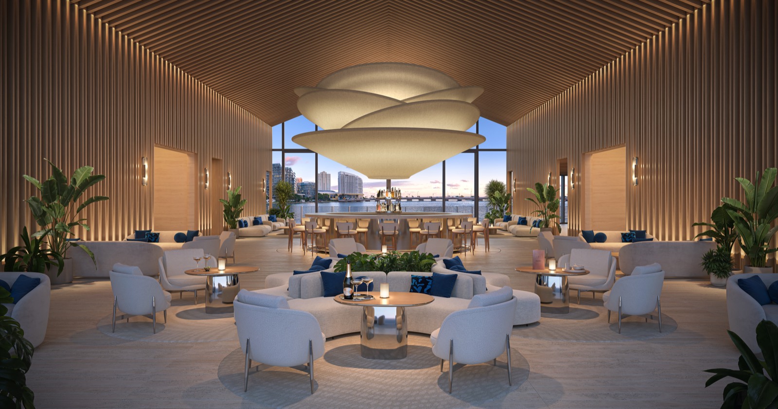 Nobu Café at 619 Brickell, reserved for residents