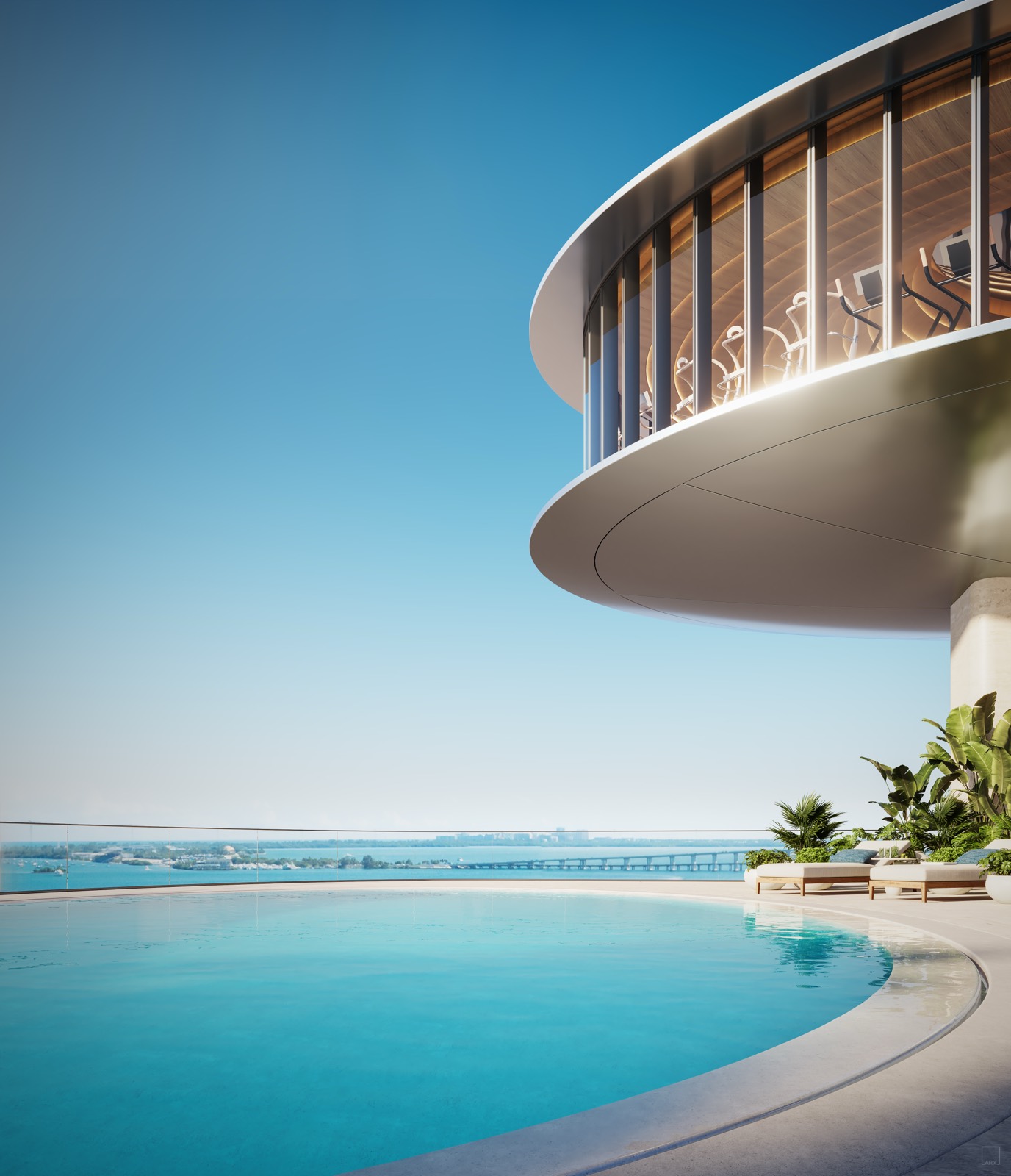 Salt pool at 619 Brickell